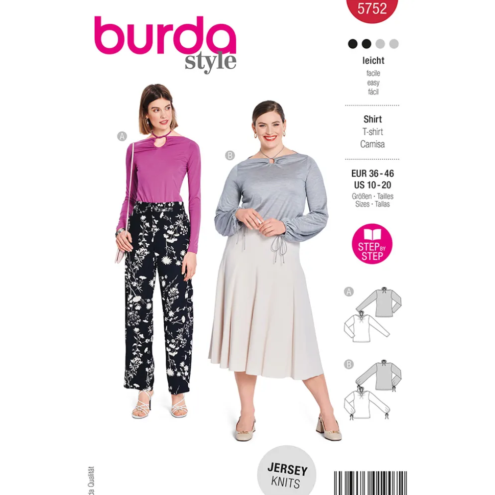 Bluse Burda 5752 str. 36-46