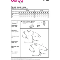Bluse Burda 5775 str. 34-48