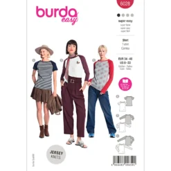 BLuse Burda 6028 str. 34-48