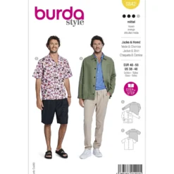Bluse/Jakke Burda 5842 str. 48-58
