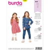 Bluse/Kjole Burda Kids 9350 str. 92-122