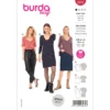 Bluse/kjole Burda 6075 str. 34-44