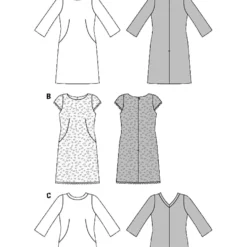 Bluse/kjole Burda 7031 str. 36-46