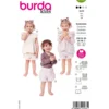 Bluse og bukser Burda Kids 9190 str. 56-98