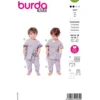Bluse og bukser Burda Kids 9191 str. 56-98