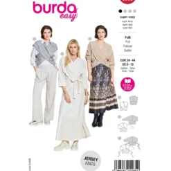 Bluse og Jakke Burda str. 34-44