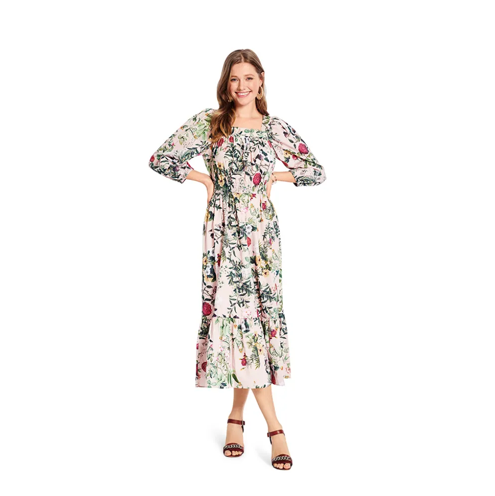 Bluse og kjole Burda 5741 str. 36-48