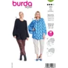 Bluse og T-shirt Burda 5692 str. 46-60