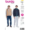 Bluse og vest Burda Herre 5681 str. 46-56