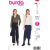 Bluser Burda 5697 str. 36-48