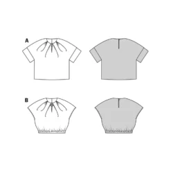 Bluse str. 36-48