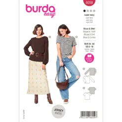 Bluse/t-shirt Burda 6059 str. 34-44