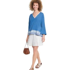 Bluse/Tunika Burda 5776 str. 34-48.