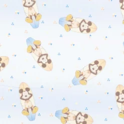 Bomuld m/ Mickey Mouse Lyseblå