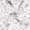 Bomuld m/ savannens dyr Trend white