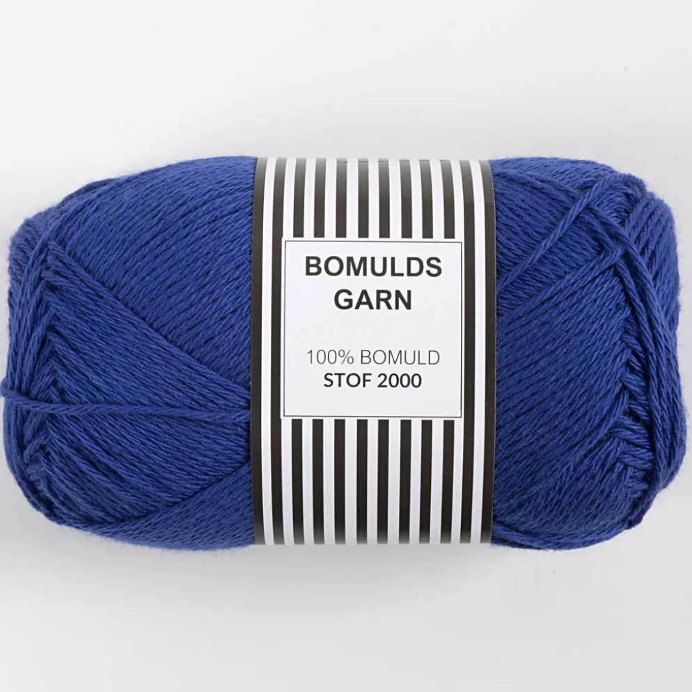 Bomuldsgarn 8/4 Kongeblå