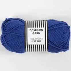Bomuldsgarn 8/8 Kongeblå