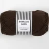 Bomuldsgarn 8/8 Mørk brun