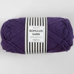 Bomuldsgarn Organic 8/4 Lilla
