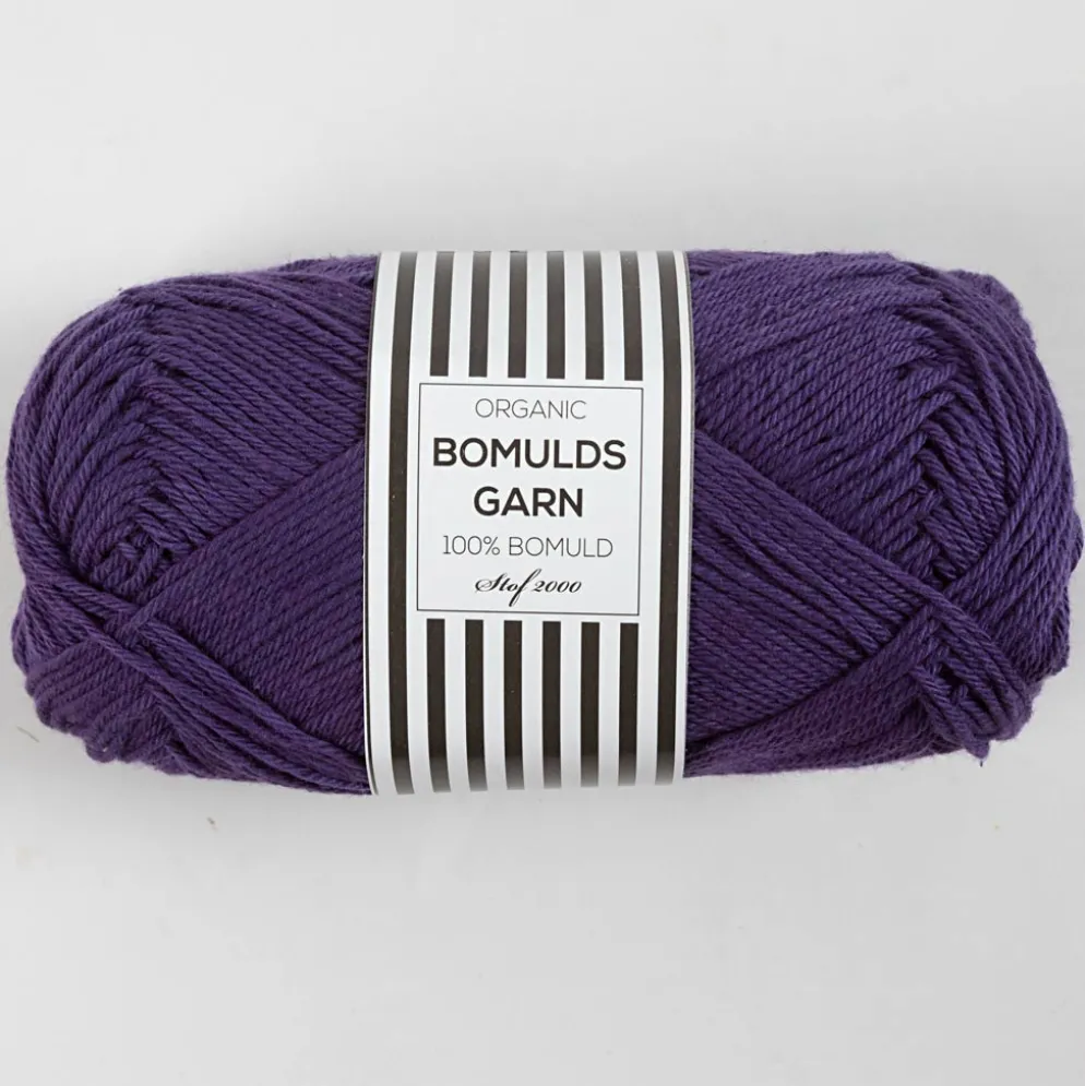 Bomuldsgarn Organic 8/4 Lilla