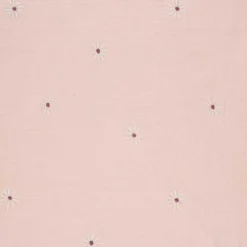 Bomulds voile m/blomster broderi Misty rose
