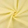 Broderi anglaise m/blomster Lys gul