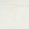 Broderi anglaise med dekorativ kant Trend white