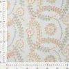 Broderi anglaise multi Lys gul