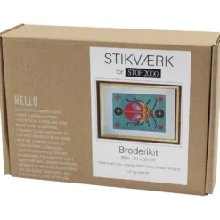 Broderi kit uld Bille 21x30cm
