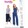 Buksedragt/bluse/bukser Burda 6516 str. 34-46
