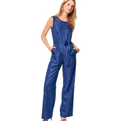 Buksedragt/bluse/bukser Burda 6516 str. 34-46