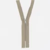 Bukselås metal m/standardskyder 12 cm, 4 mm Beige