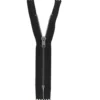 Bukselås metal m/standardskyder 12 cm, 4 mm Sort