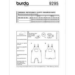 Bukser Burda Kids 9295 str. 56-98