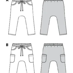Bukser Burda Kids 9342 str. 92-122