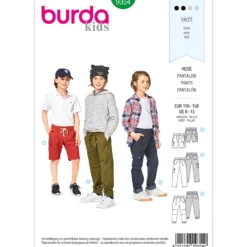 Bukser Burda Kids 9354 str. 116-158