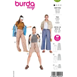 Bukser Burda 5707 str. 34-44