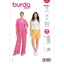 Bukser Burda 5898 str. 34-44