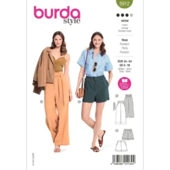 Bukser Burda 5912 str. 34-44