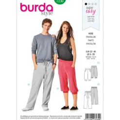 Bukser Burda 7230 str. 32-46
