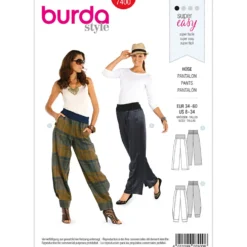 Bukser Burda 7400 str. 34-60