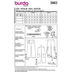 Bukser Burda str. 34-44