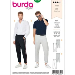 Bukser Burda 6350 str. 46-56
