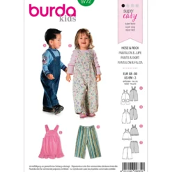Bukser/Kjole Burda Kids 9772 str. 68-98