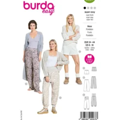Bukser og Shorts Burda str. 34-44