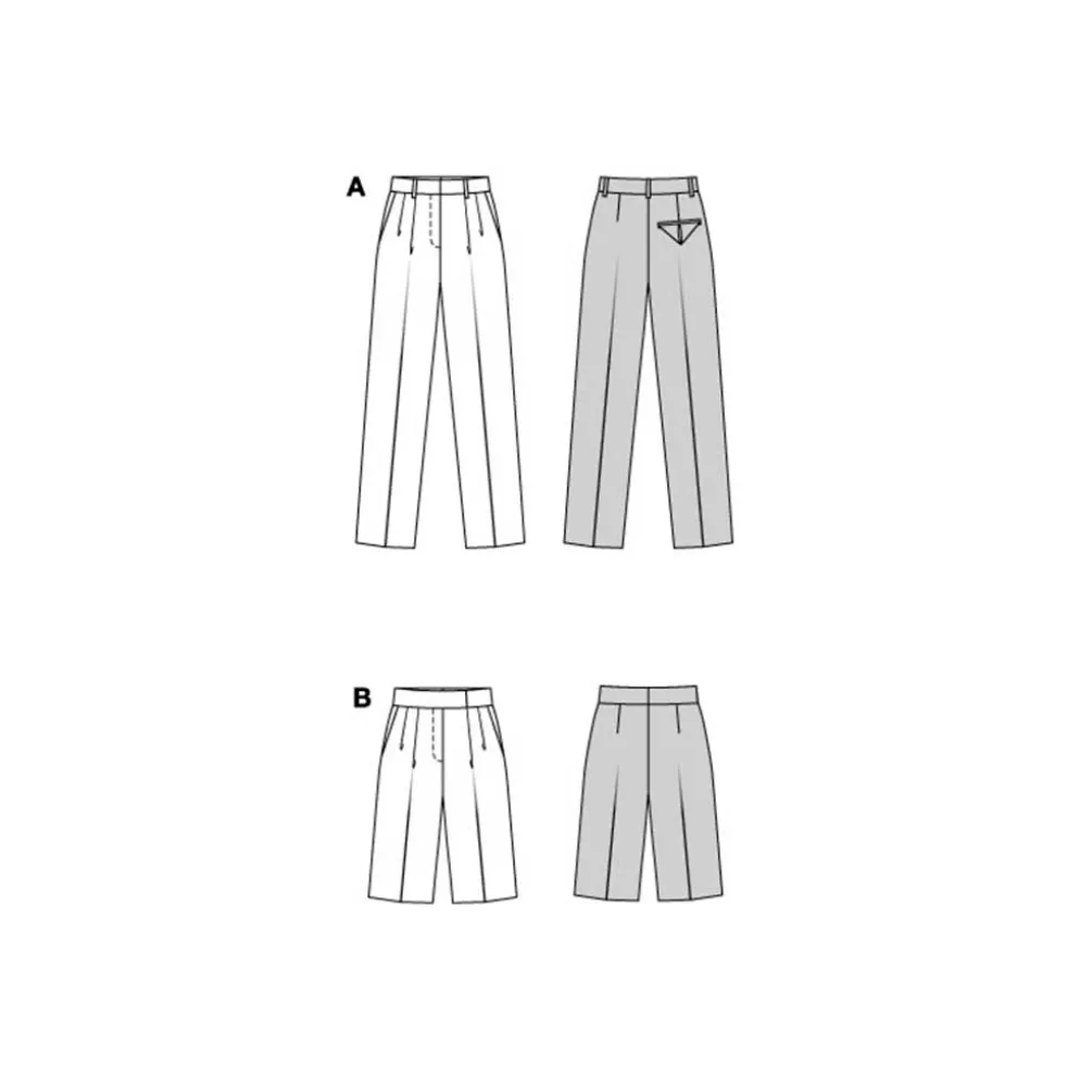 Bukser og Shorts Burda str. 34-44