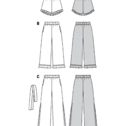 Bukser/shorts Burda 6199 str. 34-44