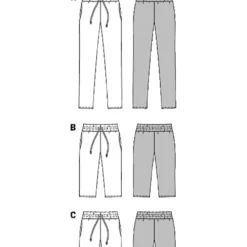 Bukser/shorts Burda 6938 str. 32-46