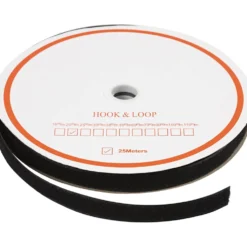 Burrebånd 20mm 25meter loop Sort