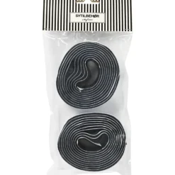 Burrebånd 20mm m/lim 2meter loop + 2meter hook Sort